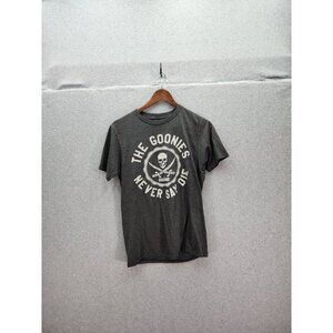 The Goonies Never Say Die Graphic Tee Ripple Junction S Gray Cotton/Polyester